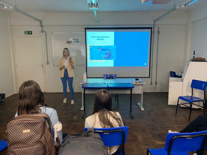 Aula de psicodinâmica vocal
